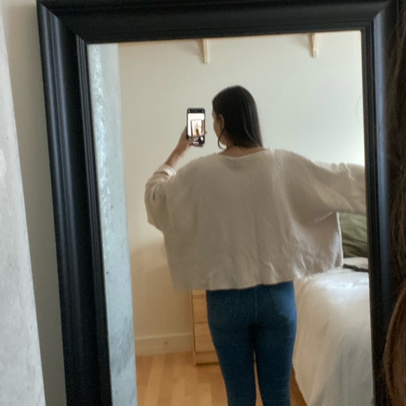 PINK SWEATER | FREE PEOPLE | SMALL - Picture 4 of 5